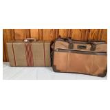 Vtg Hard Shell Suitcase/ Verdi Carry On