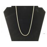 16 Inch Sterling Silver Rope Chain