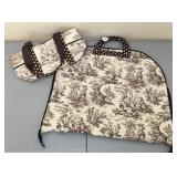 Brown/Cream Toile Bags
