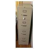 4 Drawer Metal File Cabinet