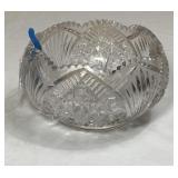 Beautiful Etched Glass Bowl
