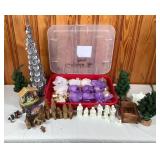 Large Vtg Christmas Decor LOT