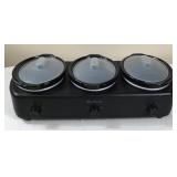 3 Compartment West Bend Crock Pots