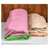 Lot of 4 Blankets