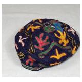 Vibrant Bukharian Skull Cap\