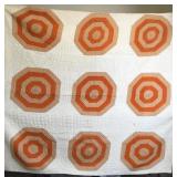 Gorgeous Hand Sewn Shapes Quilt