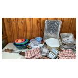 Mixing Bowls/Placemats/Aluminum Pans/Grill Acc.