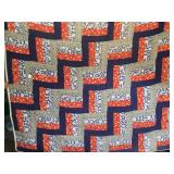 Pretty Hand Sewn Quilt