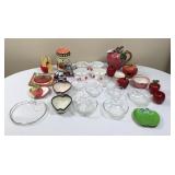 Large Apple Decor Lot