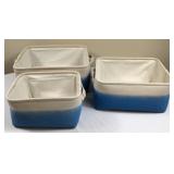 Trio of Cloth Caddies