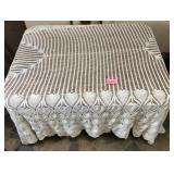 Amazing Hand-Crocheted Tablecloth 99x97
