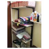 Assorted Bath Linens And Vanity Accessories