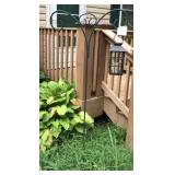 Metal Garden Stake Double Hook