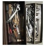 Vermont American Metal Tool Box w/ Tools