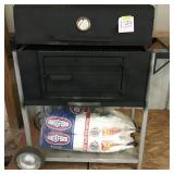 Charcoal Grill w/ Rotisserie And Charcoal