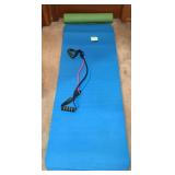 Exercise Mats And Resistance Band Set