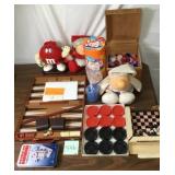 Assorted Games And Collectible Toys