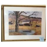 Davidoff Barn Landscape Print