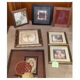 Assorted Framed Wall Art Collection