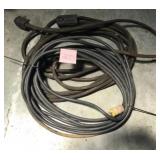Heavy Duty Black Extension Cord