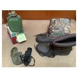 Wollensak Monocular & Camo Hunting Boots