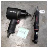 Husky Pneumatic Impact Wrench And Ratchet