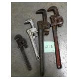 Craftsman Pipe Wrenches Assorted