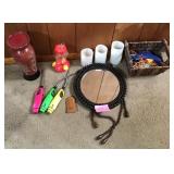 Assorted Home Decor And Craft Lot