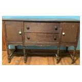 Vintage Wood Buffet-Needs TLC