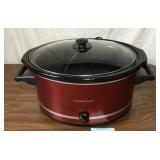 Hamilton Beach Slow Cooker Red