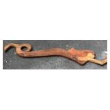 Hand-Carved Wood Mermaid Wall Art 72in