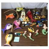 Assorted Nautical Themed Decor