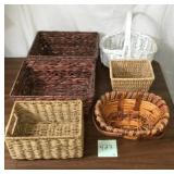 Assorted Woven Baskets