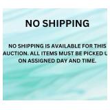 NO SHIPPING