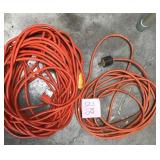 Heavy Duty Orange Extension Cords