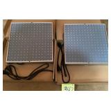 2 LED Grow Light Panels
