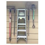 Craftsman Rake, Shovel, Net, Step Ladder