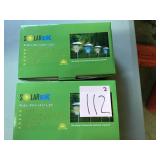 2 Boxes Solarek Solar Lawn Lights NIB