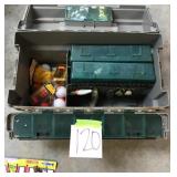 Rubbermaid Tackle Box w/ Assorted Fishing Gear