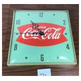 Pam Clock Co. Coca-Cola Wall Clock