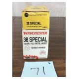 2 Boxes of 38 Special Ammo 100rds