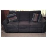 Electric Reclining Upholstered Three-Seat Sofa...