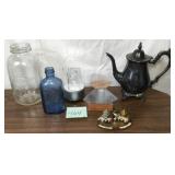 Assorted Decorative Glass And Metalware