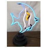 Neon Angelfish Table Lamp