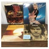 Rod Stewart And Neil Diamond Vinyl Records