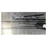 Assorted Fishing Rods