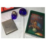 Vintage Camel Cig Ashtray/Cobalt  Blue Decor