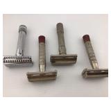Assorted Vtg Safety Razors