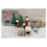 Vintage Christmas Decor And Ornament Lot