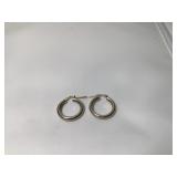 Small Sterling Silver Hoop Earrings